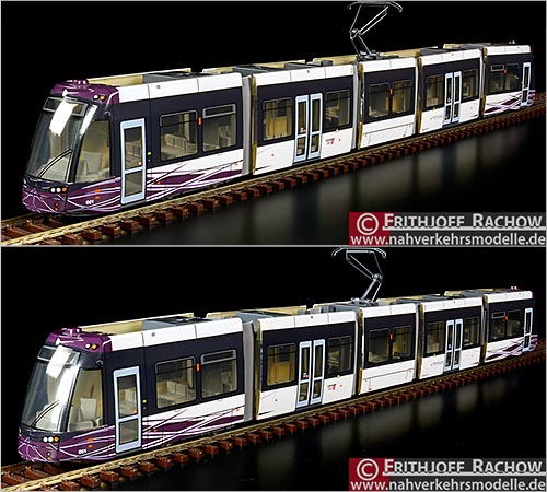 Halling Stra�enbahnmodell Bombardier Flexity 2 Blackpool and Fleetwood Tramway