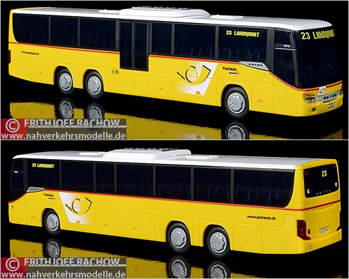 AWM Busmodell Sondermodell Setra S 417 U L Postauto Schweiz Graub�nden