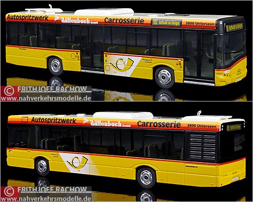 VK Modelle Busmodell Artikel 19022 Solaris U 12 zweit�rig Postauto Schweiz