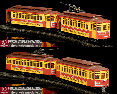 Mehano Third Avenue Railway Tram Stra�enbahnmodell Trammodell Bim