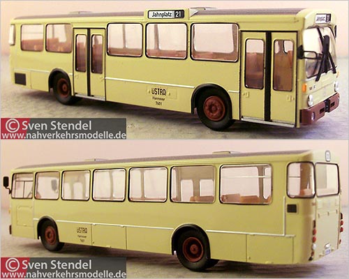 Brekina Busmodell Artikel 95226 Mercedes-Benz O 305 �STRA Hannover