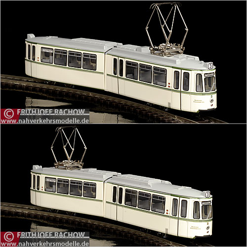 Halling GT4 Tram Stra�enbahnmodell Trammodell Bim