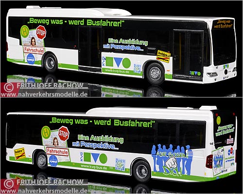 AWM Busmodell Sondermodell MB O 530 LE KVG Stade L�neburg Hittfeld