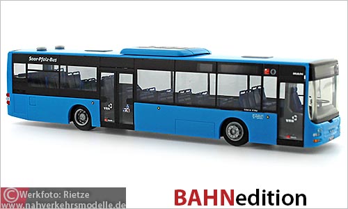 Rietze Busmodell Artikel 67486 M A N Lions City � Saar-Pfalz Bus Saarbr�cken