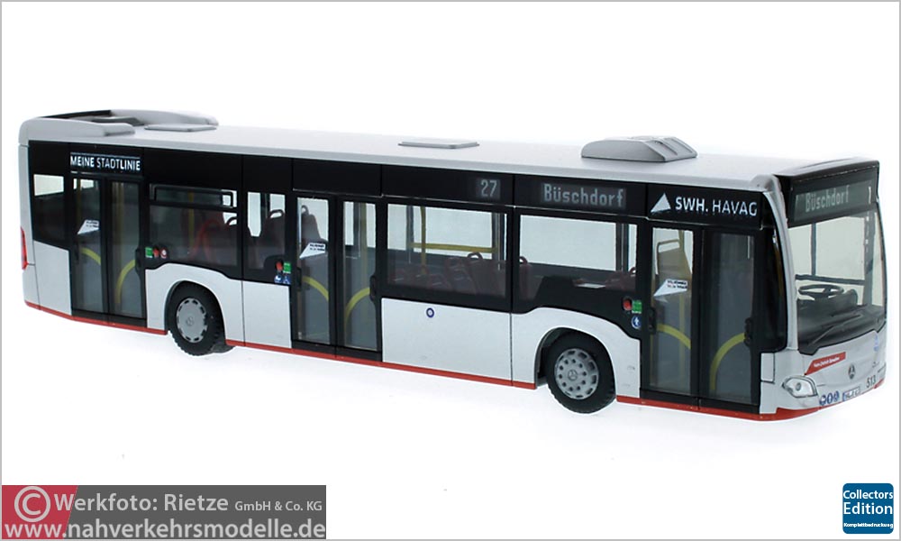 Rietze Busmodell Artikel 73415 Mercedes Benz O 530 Citaro C2 '15 Havag Halle