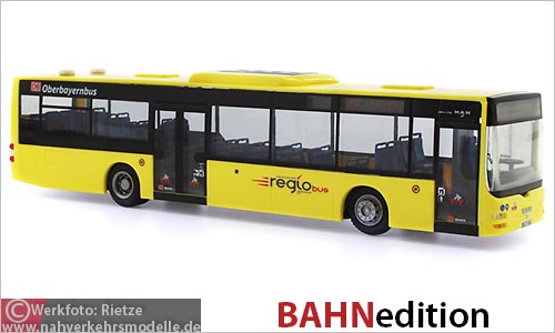 Rietze Busmodell Artikel 72714 M A N Lions City � R V O Oberbayernbus Region Tirol