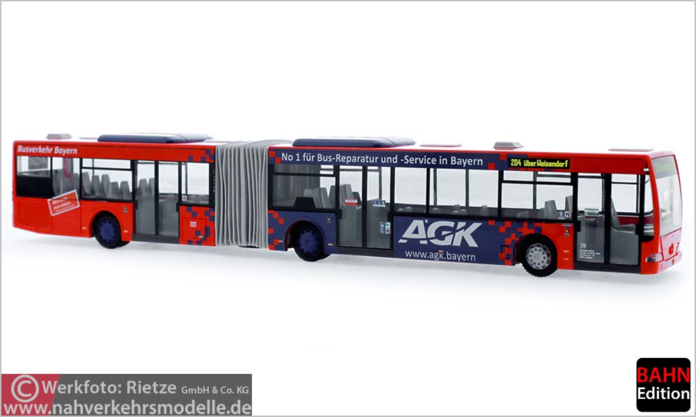 Rietze Busmodell Artikel 67056 Mercedes-Benz O 530 Citaro G � Busverkehr Bayern
