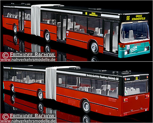 Rietze Busmodell Artikel 76413 Mercedes-Benz O 405 G N 2 Verkehrsbetriebe Hamburg Holstein Stadtwerke Neum�nster