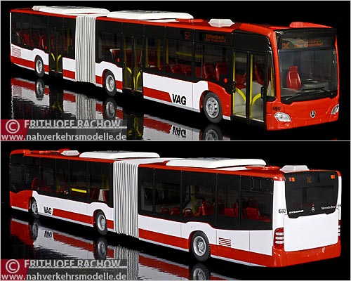 Rietze MB O530G Citaro C2 2011 VAG N�rnberg Modellbus Busmodell Modellbusse Busmodelle