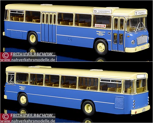 VKModelle MAN 750 Metrobus SWM M�nchen Modellbus Busmodell Modellbusse Busmodelle
