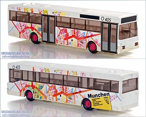 Wiking MB O405 M�nchen Karte