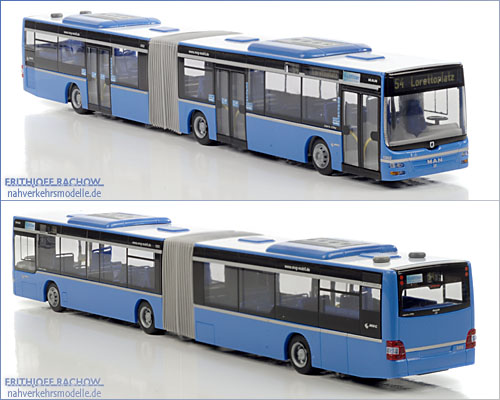 Rietze MAN Lions City Gelenkbus 4-t�rig MVG M�nchen