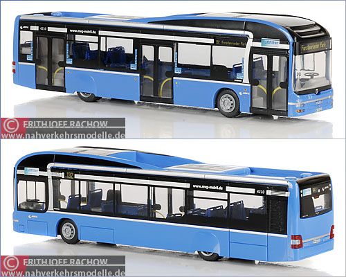 Rietze MAN Lions City hybrid MVG M�nchen Sondermodell Modellbus Busmodell Modellbusse Busmodelle