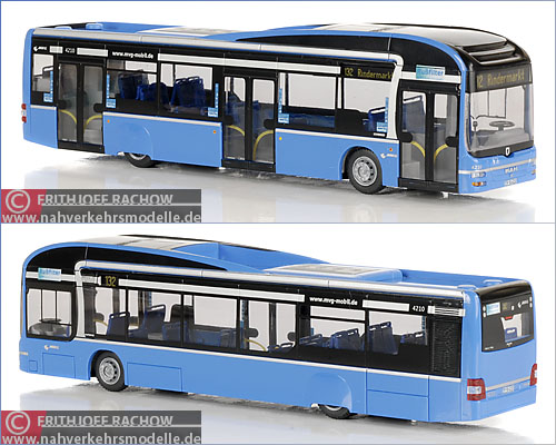 Rietze MAN Lions City hybrid MVG M�nchen Sondermodell Modellbus Busmodell Modellbusse Busmodelle