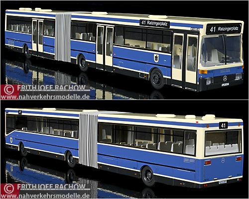 Rietze Busmodell Sondermodell Mercedes Benz O 405 G Stadtwerke M�nchen