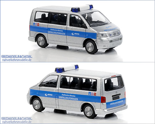 Rietze Volkswagen T5 kurzer Radstand MVG M�nchen