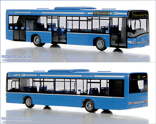Rietze Solaris Urbino 12 3 3-t�rig MVG M�nchen 133 Rotkreuzplatz