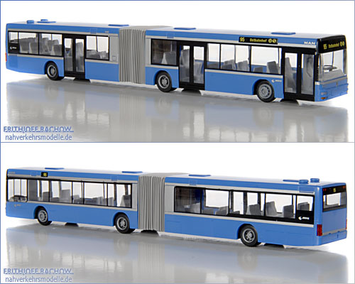 Rietze MAN NG Gelenkbus MVG M�nchner Verkehrsgesellschaft MVV Linie 95