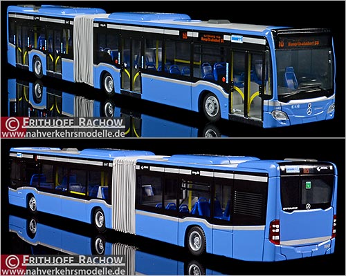 Rietze Busmodell Artikel 73637 Mercedes-Benz Citaro G C 2 2015 M�nchner Verkehrsgesellschaft