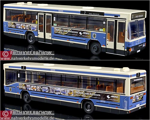 Rietze Busmodell Neoplan N 416 S L 2 Stadtwerke M�nchen Sondermodell Omnibusclub Punkt de