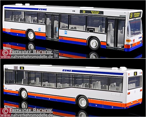 Rietze Busmodell Artikel 75218 Mercedes-Benz O 405 N 2 Eswe Wiesbaden