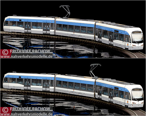 Halling Saarbahn Saarbr�cken Tram Stra�enbahnmodell Trammodell Bim